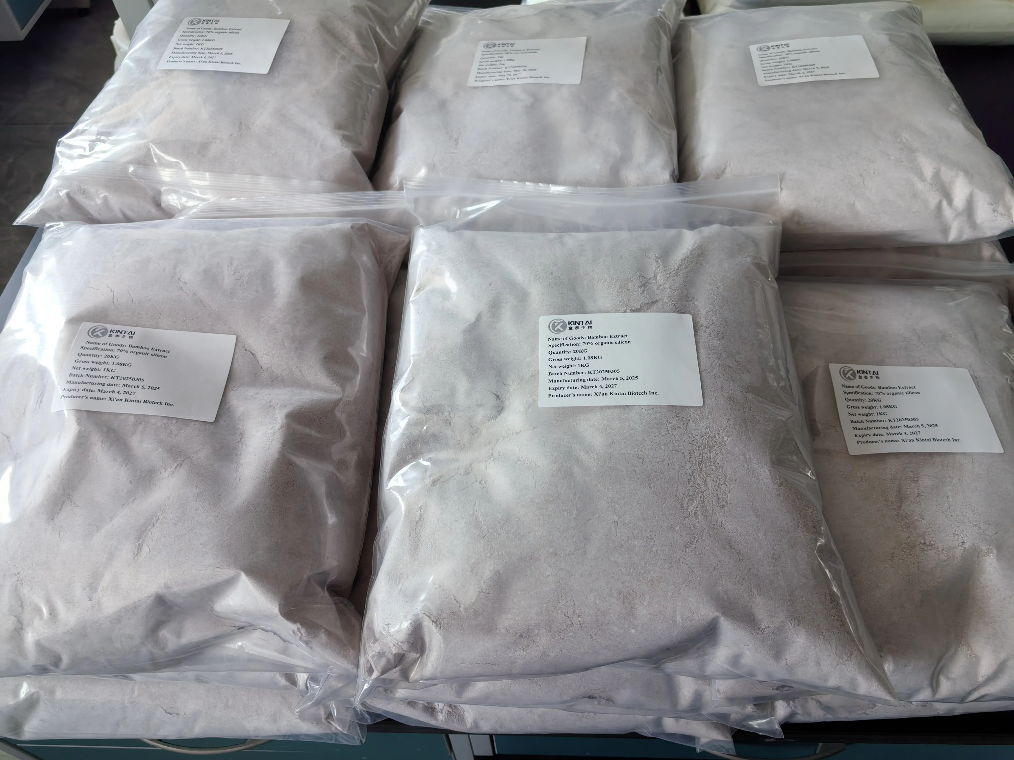 Bamboo Silica Extract Powder factory