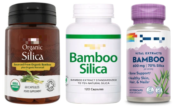 Bamboo Silica Extract Powder Supplement Bamboo Silica Extract Powder Supplement